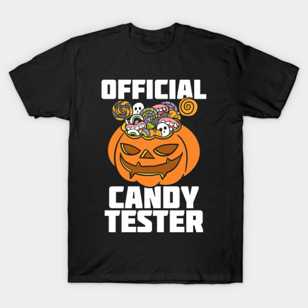 Halloween Official Candy Tester T-shirt