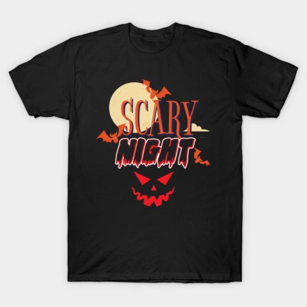 Halloween scary night T-shirt