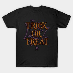 Halloween spider trick or treat t-shirt Halloween spider trick or treat t-shirt