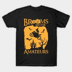 Halloween twitch motorcycle brooms are for amateurs t-shirt Halloween twitch motorcycle brooms are for amateurs t-shirt