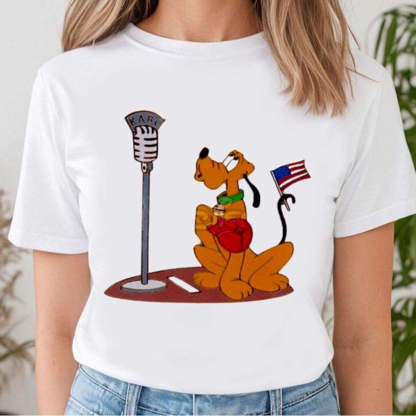 Happy Fourth Of July Disney Pluto Singer Dad Shirt – The Best Shirts For Dads In 2023 – Cool T-shirts