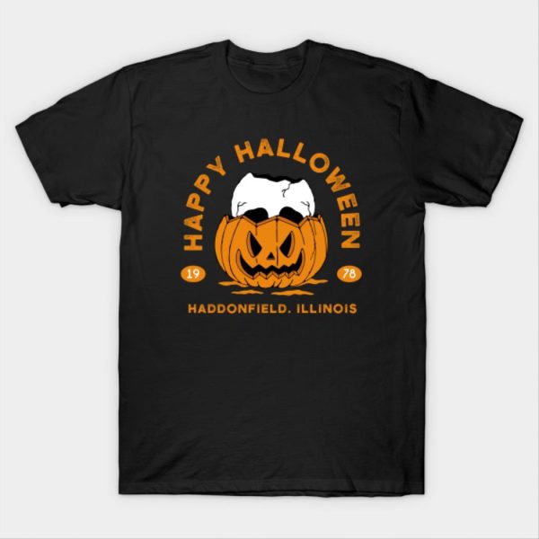 Happy Halloween 1978 Spooky Myers Pumpkin Haddonfield T-Shirt