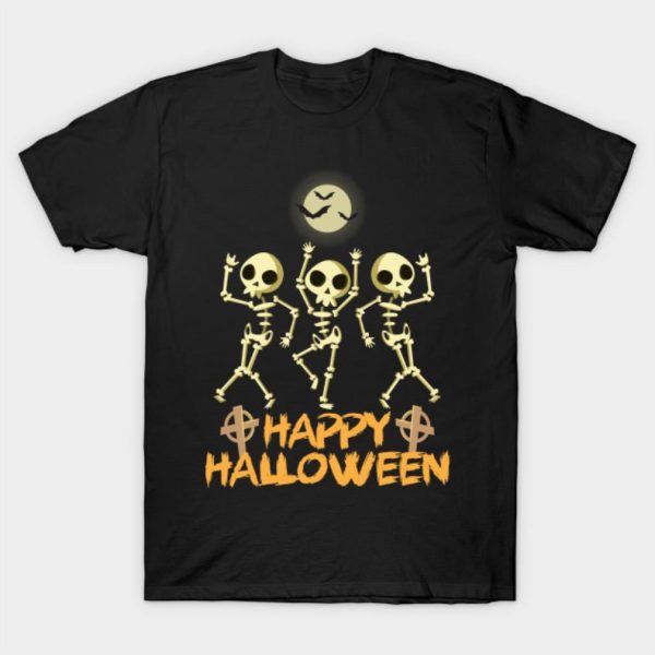 Happy Halloween Skeleton T-shirt