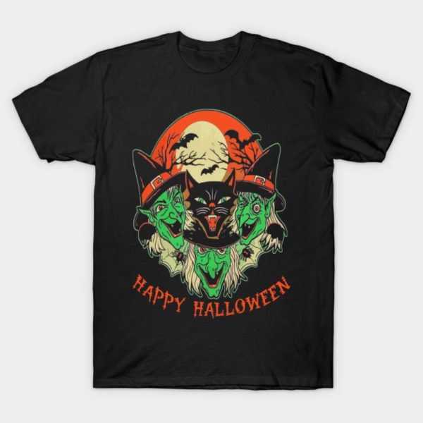 Happy Halloween Witches T-shirt