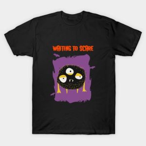 Happy Halloween waiting to scare t-shirt