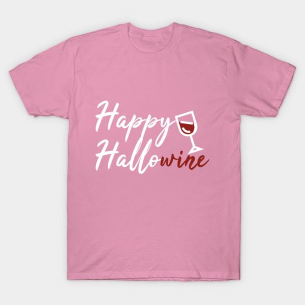 Happy Hallowine Halloween T-shirt