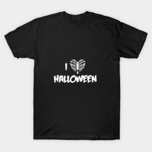 Heart I love Halloween T-shirt Heart I love Halloween T-shirt