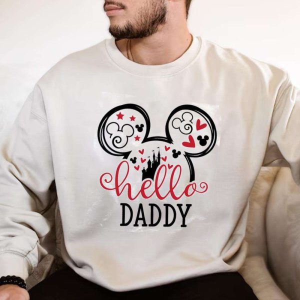Hello Daddy Mickey Mouse Love – Disney Dad Shirt – The Best Shirts For Dads In 2023 – Cool T-shirts