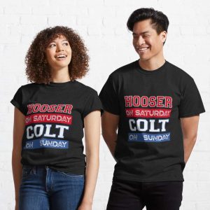 Hoosier On Saturday Colt On Sunday T-Shirt – The Best Shirts For Dads In 2023 – Cool T-shirts Hoosier On Saturday Colt On Sunday T-Shirt – The Best Shirts For Dads In 2023 – Cool T-shirts