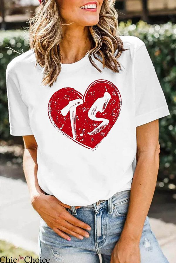 I Heart Taylor Swift T-shirt Heart T.S Concert Music T-shirt