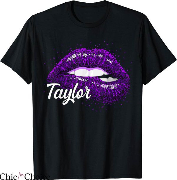 I Heart Taylor Swift T-shirt I Love Taylor Lips T-shirt