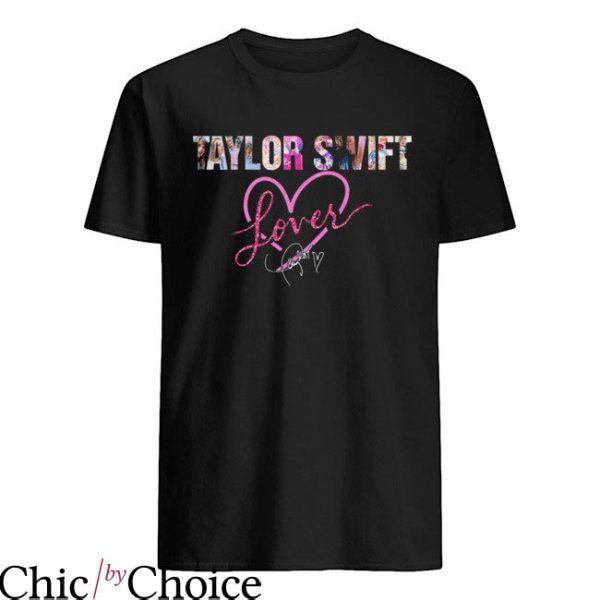 I Heart Taylor Swift T-shirt Taylor Swift Lover Signature