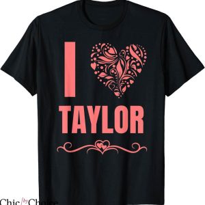 I Heart Taylor Swift T-shirt Vintage Retro I Love Taylor