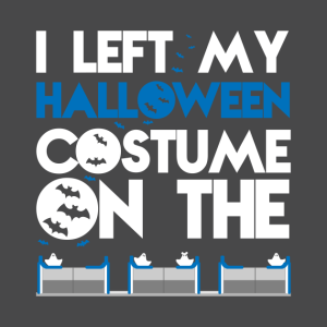 I Left My Halloween Costume On The People Mover T shirt 2