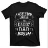 I Went From Dada To Daddy T-Shirt – The Best Shirts For Dads In 2023 – Cool T-shirts