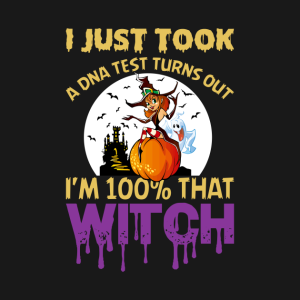 I just took a DNA test turns out Im 100 that Witch T shirt 3