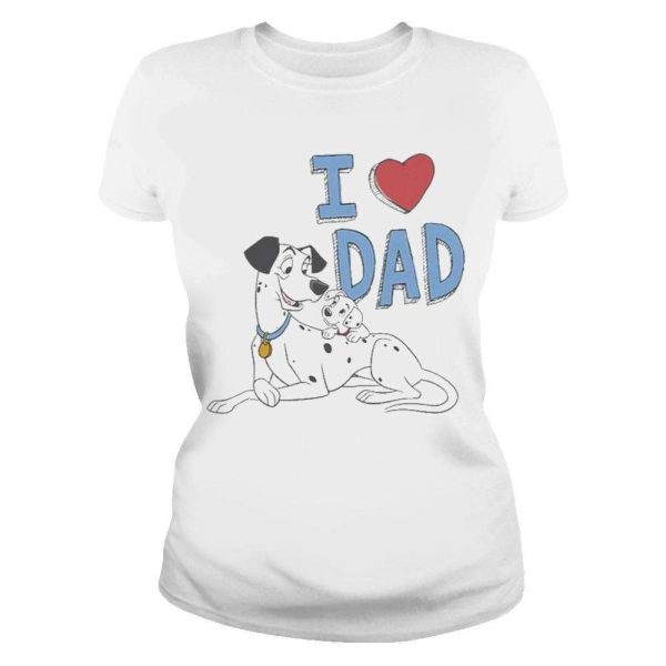 I love Dalmatians Pongo And Pup Funny Disney Shirts For Dads – The Best Shirts For Dads In 2023 – Cool T-shirts