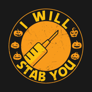 I will stab you ghost T Shirt 2