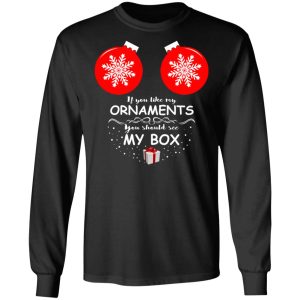 If You Like My Ornaments You Should See My Box Shirt 5