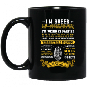 I'm Queer And I Play Dungeons And Dragons Have Noticeable Adhd Mug 2 Im Queer And I Play Dungeons And Dragons Have Noticeable Adhd Mug 3