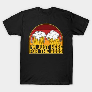 I’m just here for the boos Beer vintage Halloween T-shirt I’m just here for the boos Beer vintage Halloween T-shirt