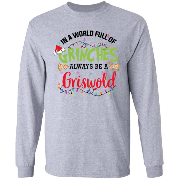 In a World Full Of Grinches Always Be a Griswold Christmas Shirt