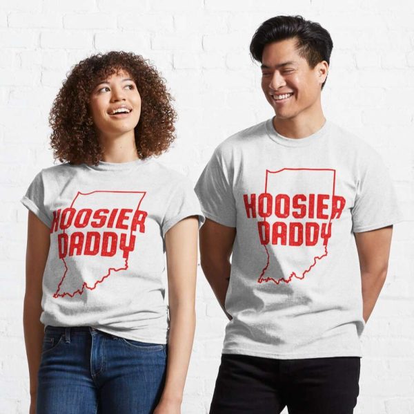 Indiana Hoosier Daddy T-Shirt – The Best Shirts For Dads In 2023 – Cool T-shirts