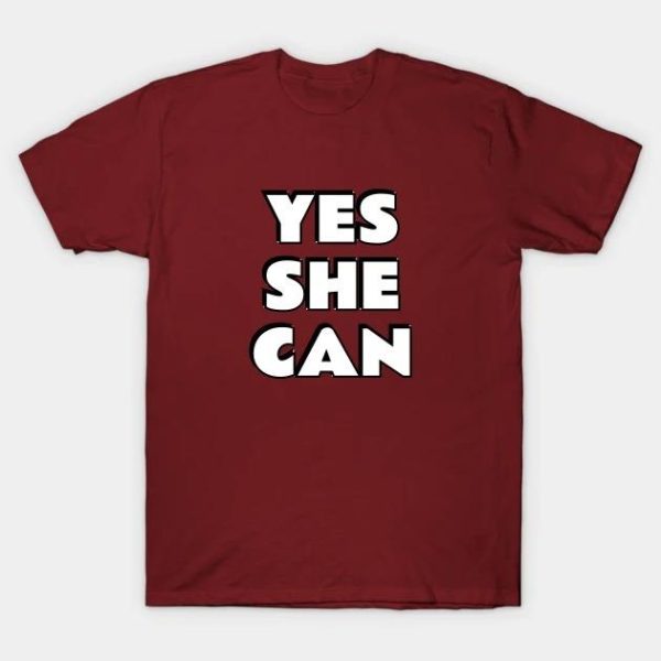 International Women’s Day 2023 Yes She Can T-Shirt