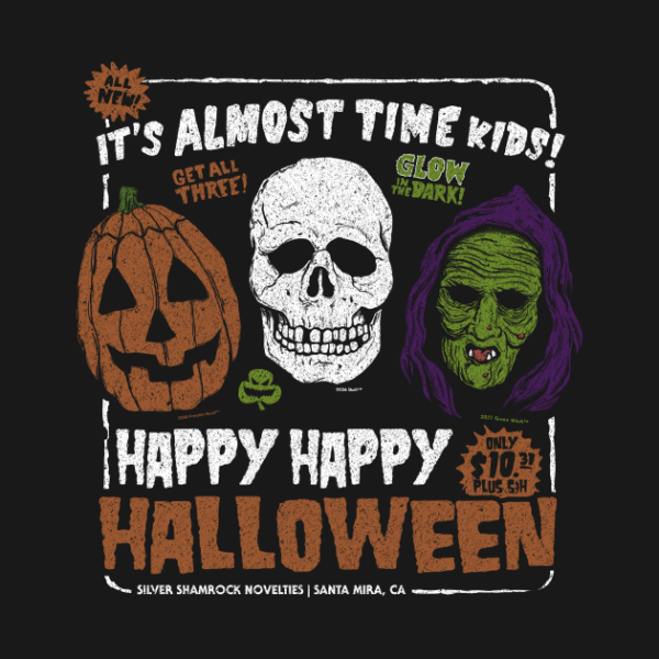 It’s Almost Time Kids Happy Happy Halloween T-shirt