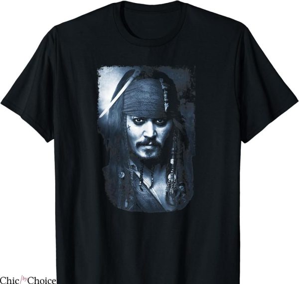Jack Sparrow T-shirt Caribbean Captain Jack Photo