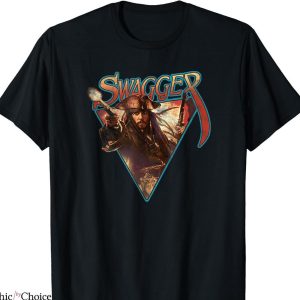 Jack Sparrow T-shirt Caribbean Captain Jack Sparrow Swagger