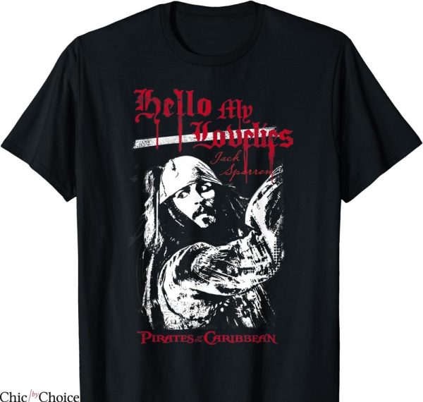 Jack Sparrow T-shirt Caribbean Quote Poster