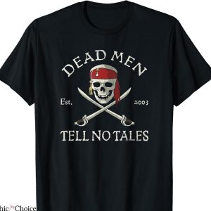 Jack Sparrow T-shirt Caribbean Tell No Tales