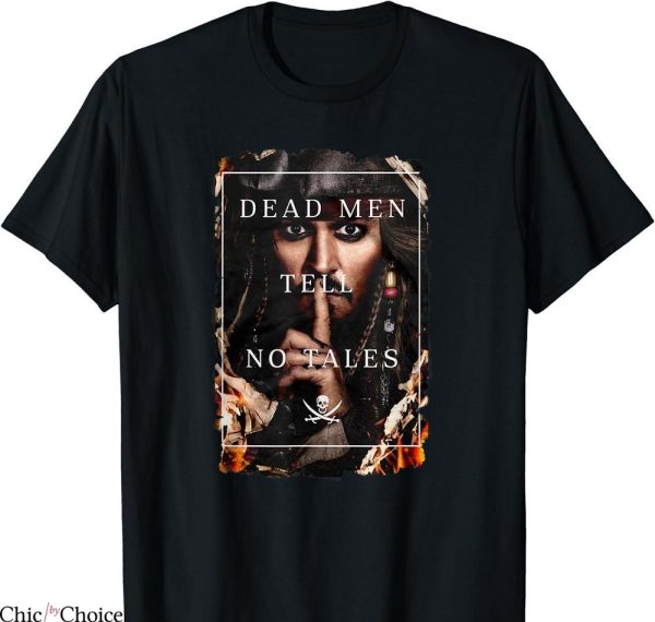 Jack Sparrow T-shirt Dead Men Tell No Tales