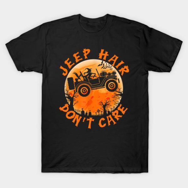 Jeep hair don’t care Jeep girl pumpkin t-shirt