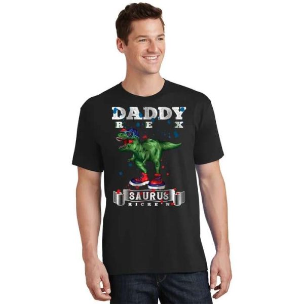 Jurasskicked Daddy Saurus Rex Kicke´n Funny Daddysaurus Shirt – The Best Shirts For Dads In 2023 – Cool T-shirts