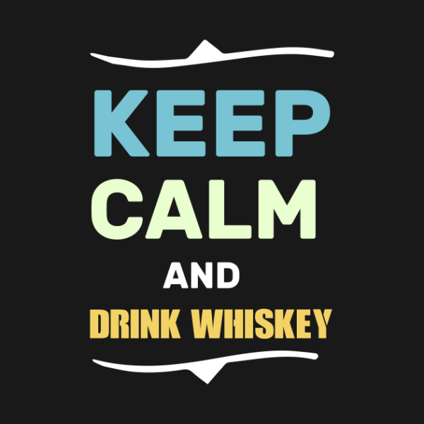 Keep calm and drink whiskey Halloween T-shirt