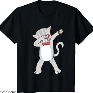 Kittie Band T-shirt Dabbing Cat