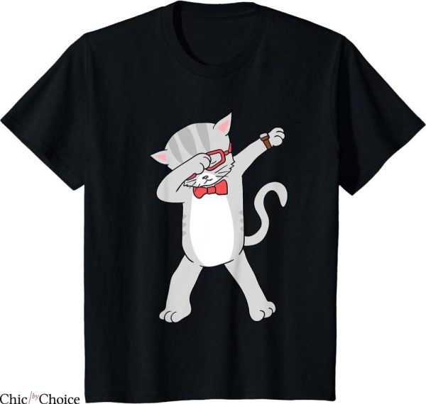 Kittie Band T-shirt Dabbing Cat