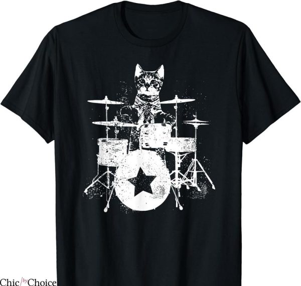 Kittie Band T-shirt Punk Rockstar Kitten
