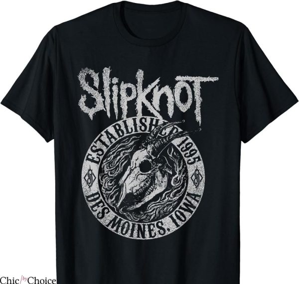 Kittie Band T-shirt Slipknot Iowa Skull