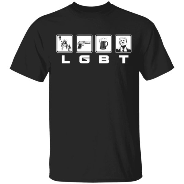 LGBT Gun Beer Donald Trump T-Shirts, Hoodies, Sweatshirt