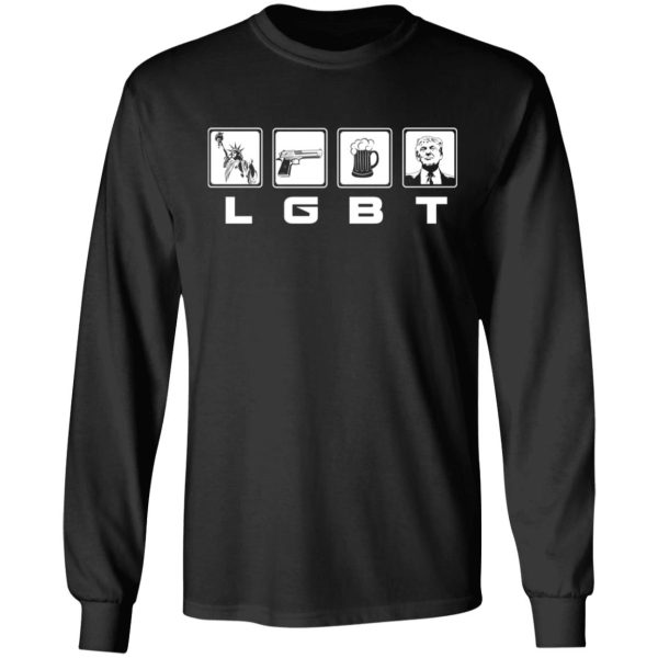 LGBT Gun Beer Donald Trump T-Shirts, Hoodies, Sweatshirt