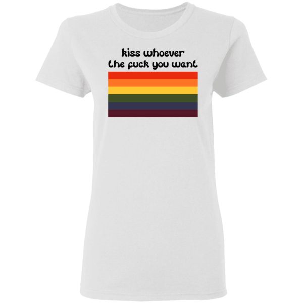 LGBT Kiss Whoever The Fuck You Want T-Shirts, Hoodies, Sweatshirt