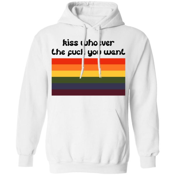 LGBT Kiss Whoever The Fuck You Want T-Shirts, Hoodies, Sweatshirt