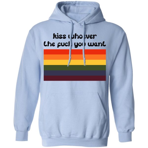 LGBT Kiss Whoever The Fuck You Want T-Shirts, Hoodies, Sweatshirt