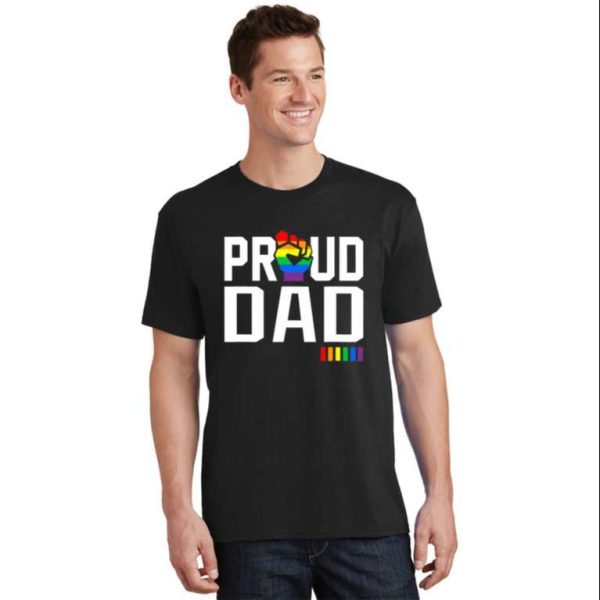 LGBTQ Pride Month Proud Dad Shirt – The Best Shirts For Dads In 2023 – Cool T-shirts