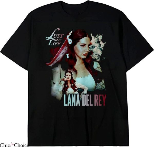Lana Del Rey Tour T-shirt Album Retro