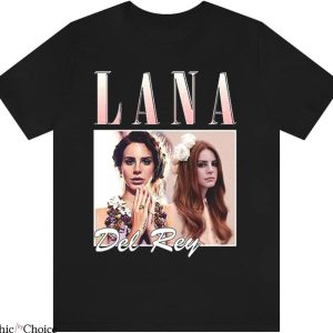 Lana Del Rey Tour T-shirt Lana Beauty Singer