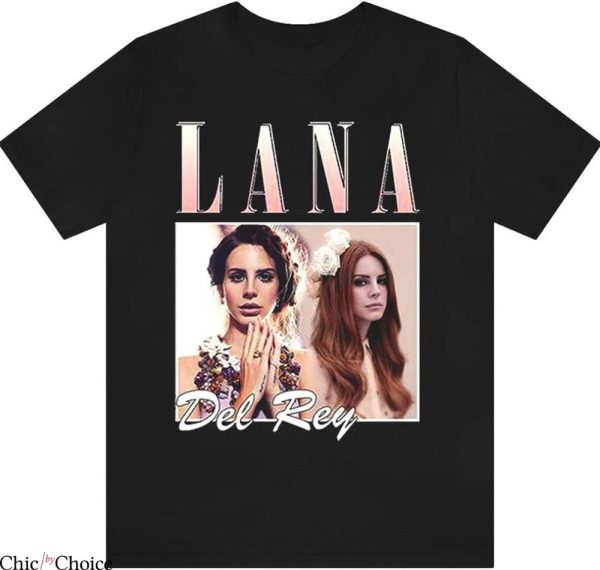 Lana Del Rey Tour T-shirt Lana Beauty Singer